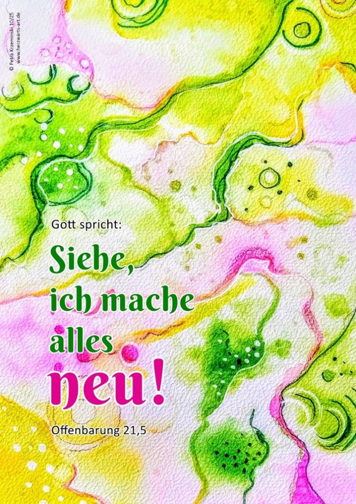 Jahreslosung 2026 (Petra Krzeminski)