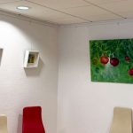 Ausstellung in einer Arztpraxis